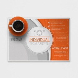 Toalhetes individuais de mesa